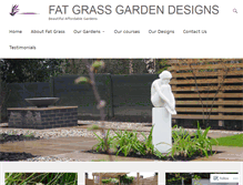 Tablet Screenshot of fatgrass.co.uk